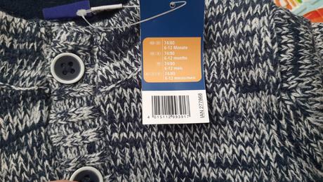 Zateplený svetrík, lupilu,80