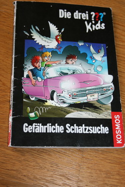 Nebezpečné hľadanie pokladu-v nemčine, 