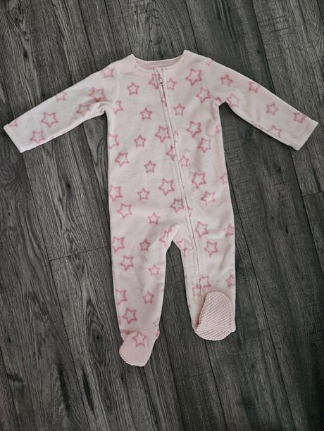Flísový overal s hviezdičkami 86, f&f,86