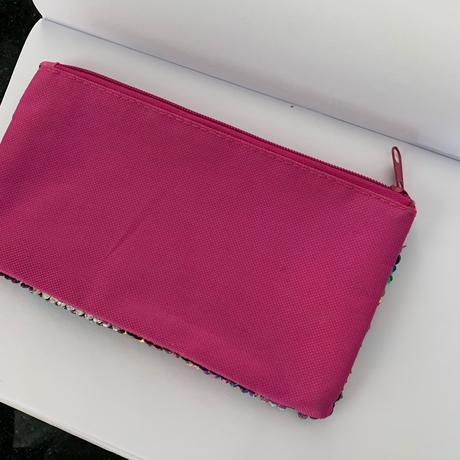 Kozmetická taštička s preklápacími flitrami, 