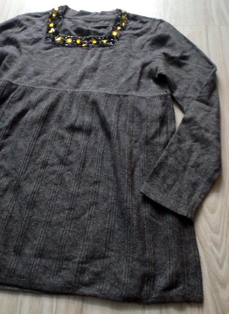 Pletená tunika/svetrík, 38 - xl
