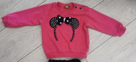 Mikina a nohavice- minnie set, disney,86