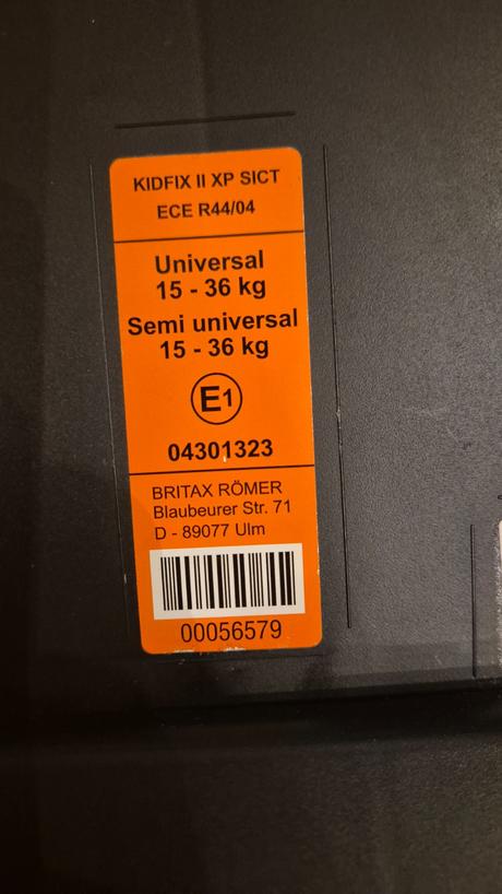 Autosedačka britax römer kidfix ii xp sict, britax