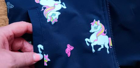 Dievčenská mikina na zips, 140