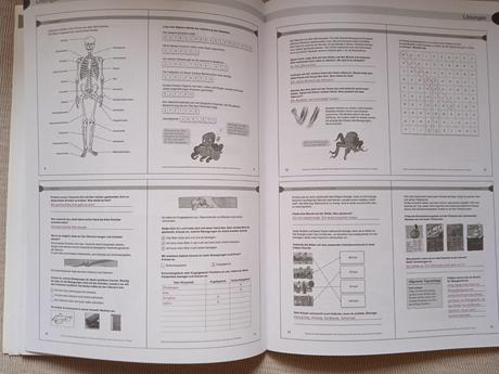 Cvičebnica - telo a zdravie pre žiakov v nemčine,