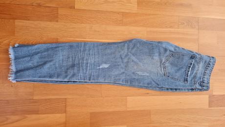 Rifle 36 strapcový koniec, denim,36