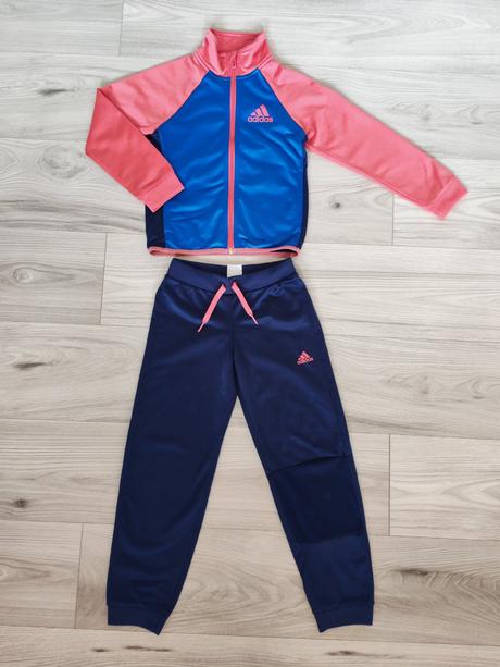 Dievčenská tepláková súprava adidas veľ. 128, adidas,128