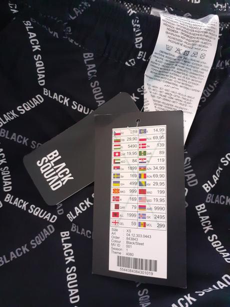 Šortky, pánske plavky, xs