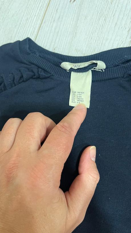 Mikina dievca 98/104, h&m,98