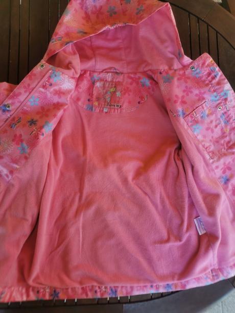 Oteplené bundičky do dažďa - už iba jedna, 134