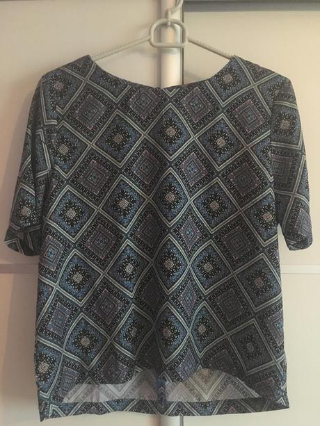 Saténové tričko forever 21, xs