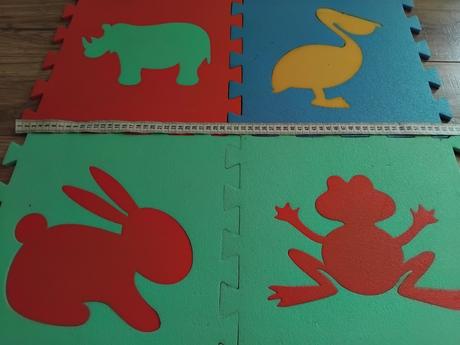 Penove puzzle zvierata,