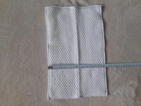 Biele vkladačky skladacie 5 ks, 