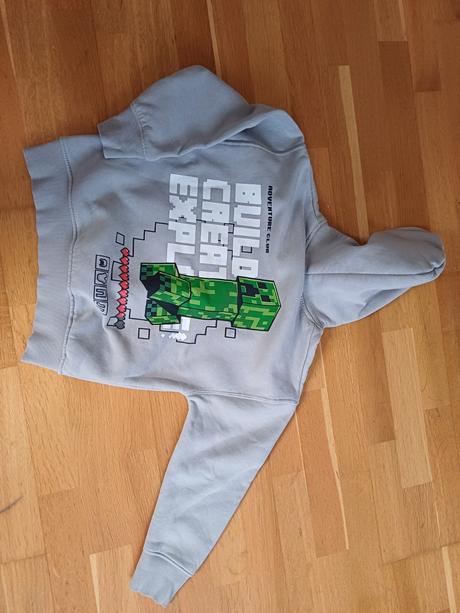 Mikina minecraft, zara,128