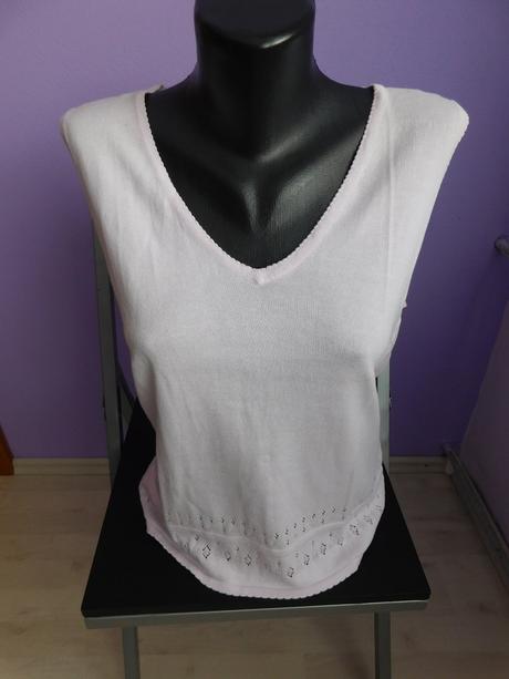 Sada bledoružové tričko+svetrík l, george,l