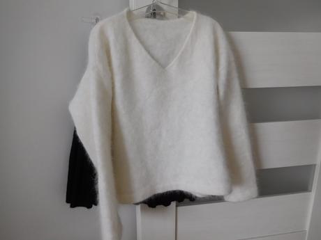 Pulovrík + suknička huňaté 36 /38 v,, 36