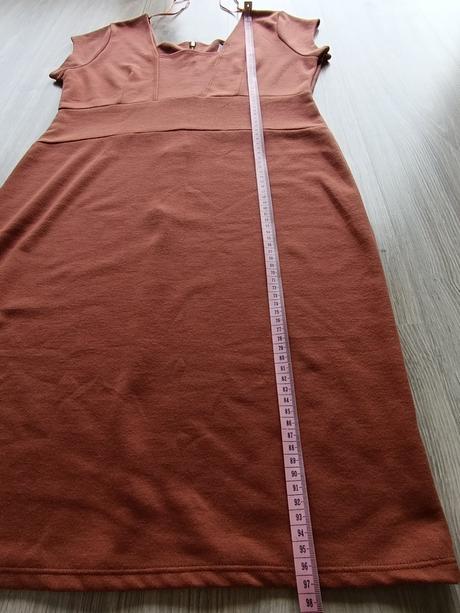 Dámske hnedé šaty, f&f,44