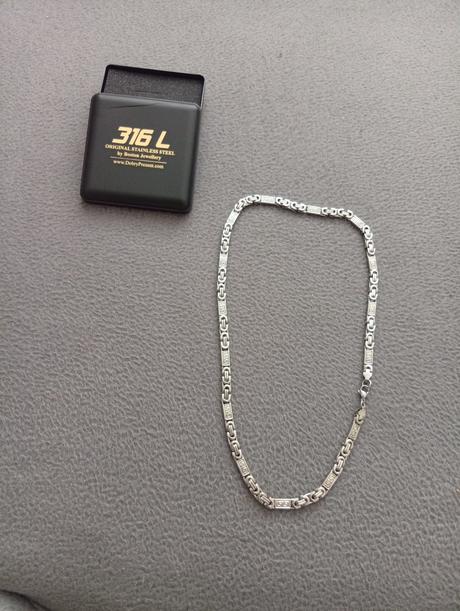 Pánska retiazka z chirurgickej ocele, 