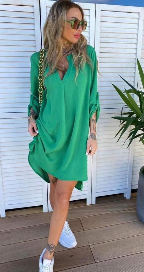 Bluzkove saty s opaskom, 