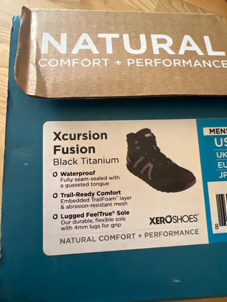 Xero shoes xcursion fusion black, 41