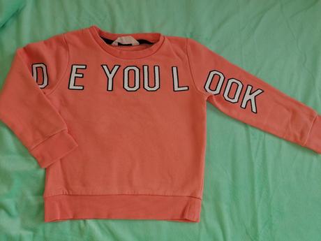 Lososova mikina, h&m,98