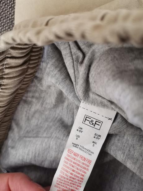 Zateplené nohavice, f&f,110