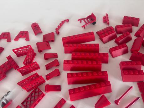 Lego červené, 