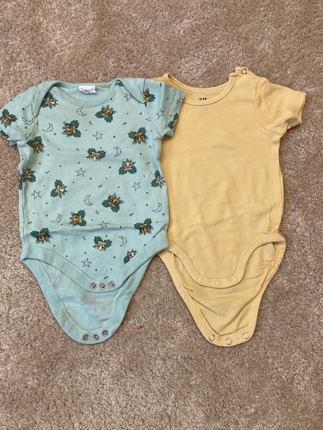 Body s krátkym rukávom, h&m,74