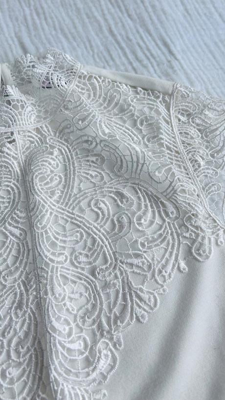 Čipkovaný top, orsay,34