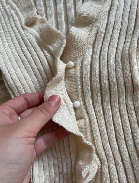 Pletený top elasticky, s