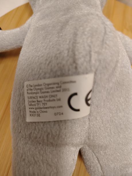 Plyšák maskot olympijských hier wenlock londýn, 