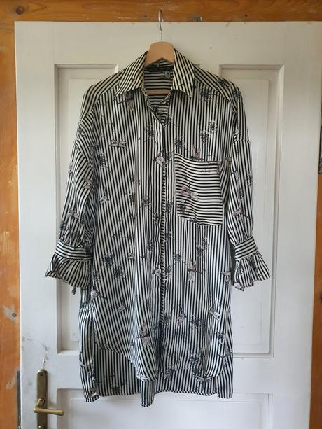 Oversize košeľa/tunika zara, zara,xs