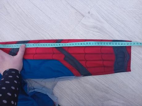 Kostým spiderman v. 146 + doplnky, 