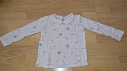 Kvietkované tričko, lindex,104