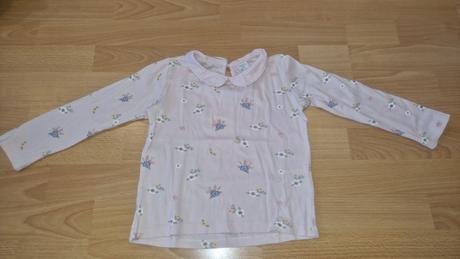 Kvietkované tričko, lindex,104