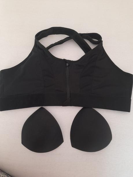 Športová podprsenka na zips, 95c