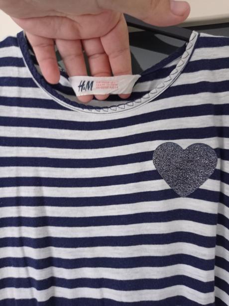 Šaty 122/128 h&m, h&m,122