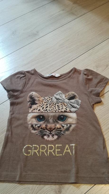 Legínky a tričká, h&m,116