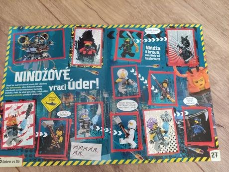 Ninjago samolepkovy album, 