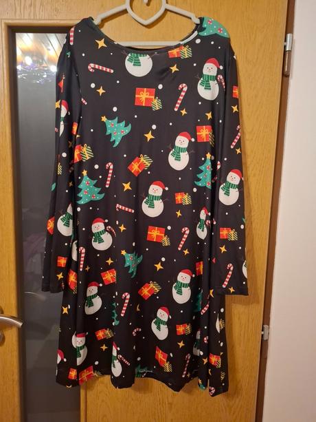 Vianočné šaty dva druhy, xl