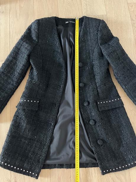 Tvídové sako zara, zara,s