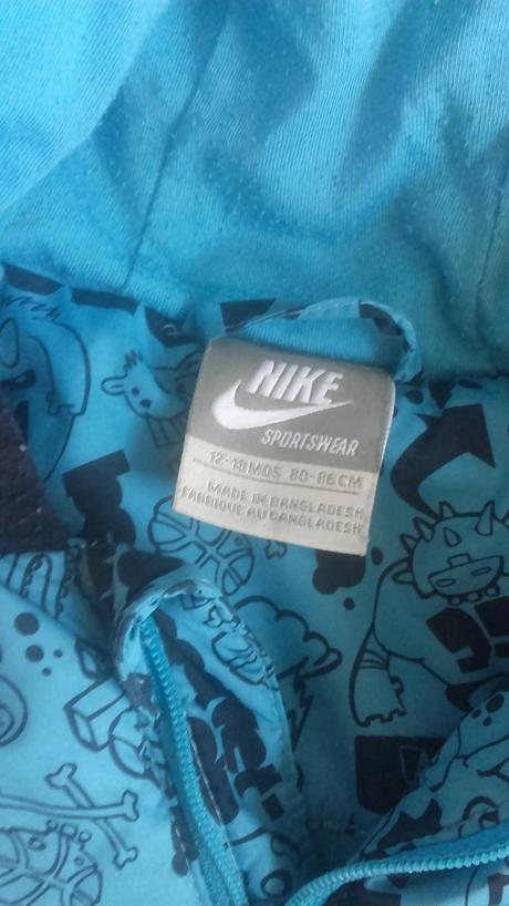 Zimna bunda nike 12-18mes 80-86cm, nike,80