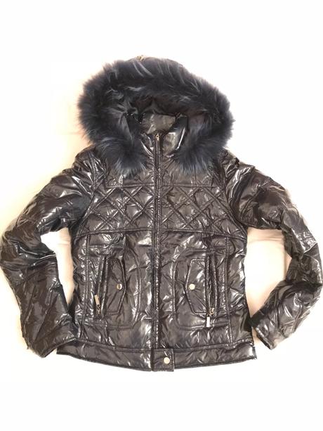 Tmavomodrá dámska bunda, m