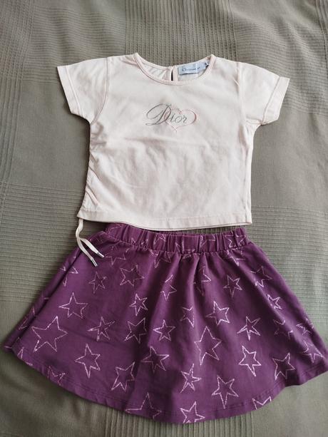 Krasne tricko dior plus suknicka, ovs,116