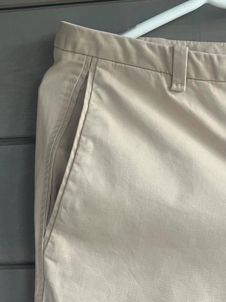 Luxusné béžové chino nohavice massimo dutti, 36