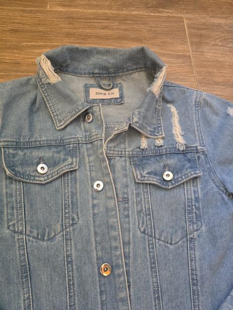 Rifľová bunda č.36, denim,36