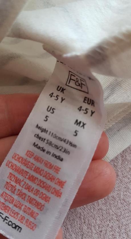 Tričko s dlhým rukávom č.110, f&f,110