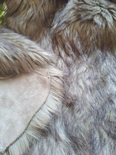 Vesta dievčenská s kožušinkou veľkosť 134, crashone,134