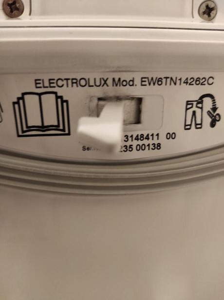 Práčka electrolux ew6tn14262c biela, electrolux
