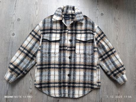 Koselovy kabat-oversize,s/m, bershka,s